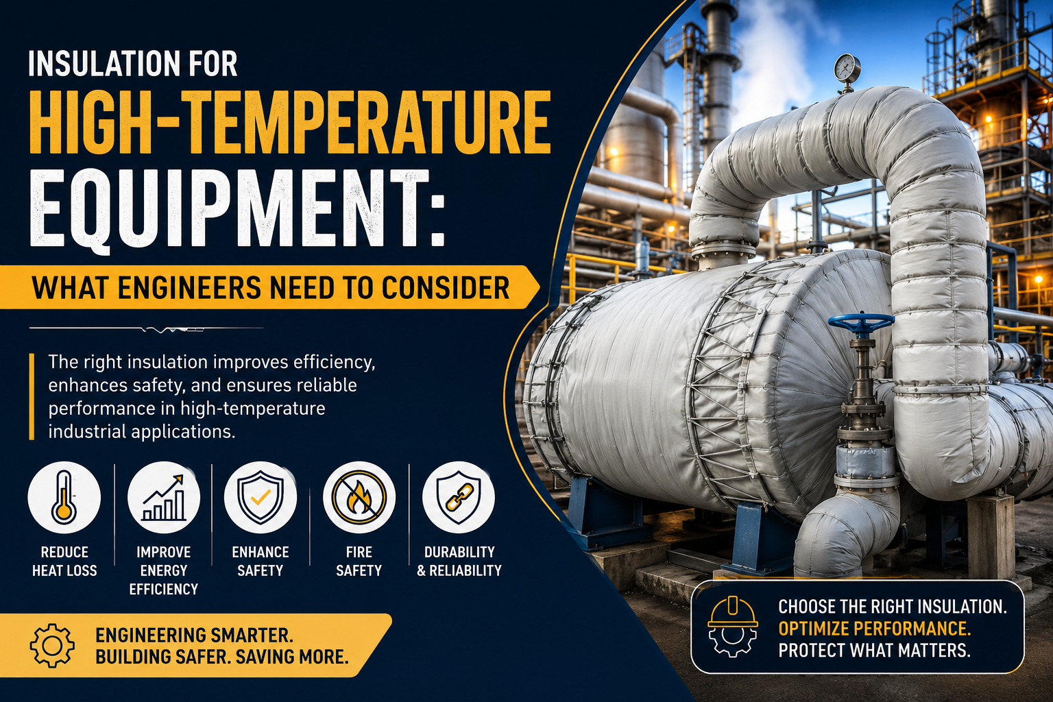 high-temperature equipment insulation
